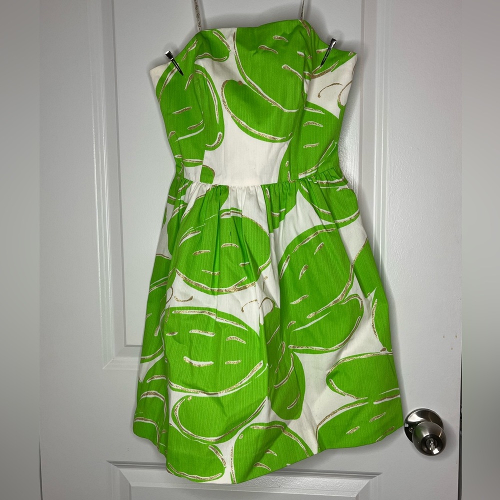 Lilly Pulitzer Strapless Dress